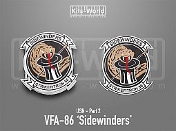 Kitsworld SAV Sticker - US Navy - VFA-86 Sidewinders 